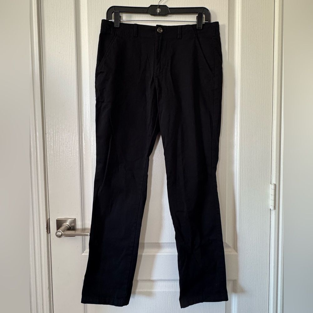 Thereabouts Boys Black Casual School Uniform Pants 16 Husky